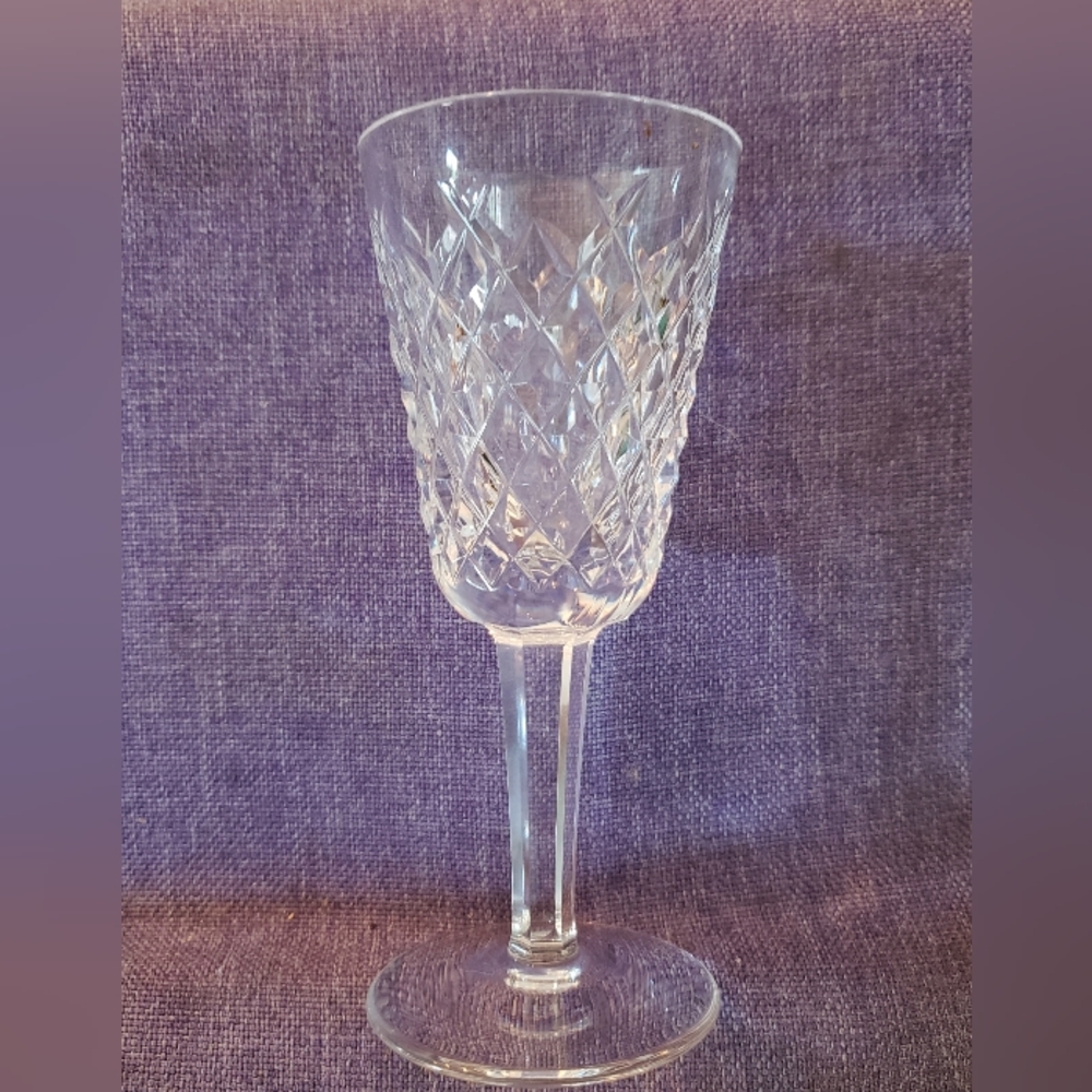 Waterford Crystal Cordial Glass, Lismore Pattern, Used , Like New